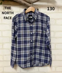126 子供服　ブランド　ノースフェイス　シャツ　130㎝　THENORTHFACE　キッズ　ノースフェイス　送料無料　ベビー用品