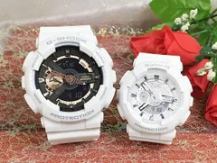 ペアウオッチ gショック 恋人達のGショック G-SHOCK BABY-G カシオ 2本セット Gショック GA-110RG-7AJF BA-110-7A3JF ラッピング無料 メッセージカード手書きします