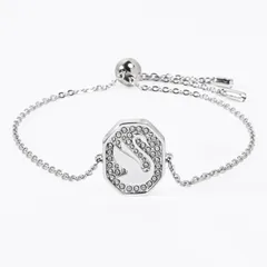 スワロフスキー ブレスレット レディース スワン Signum シルバー 5621099