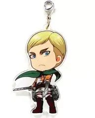 【中古】キーホルダー・マスコット(キャラクター) エルヴィン・スミス アクリルプレートチャーム 「一番くじ 進撃の巨人～自由への進撃～」 L賞