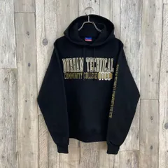 OLD Champion 90s チャンピオン ブラック スウェット スエット パーカー メンズ M サイズ