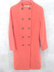 ■ NATURAL BEAUTY BASIC ナチュラルビューティーベーシック 長袖 コート S レッド *  【1002800306718】