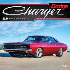 【輸入版】2024年 ダッジ・チャージャー カレンダー / ブラウントラウト 30.5 x 61 cm (Dodge Charger  Calendar)