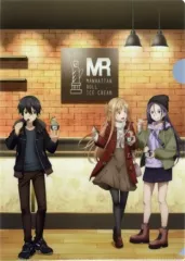 【中古】クリアファイル キリト＆アスナ＆ミト A4クリアファイル 「劇場版 ソードアート・オンライン -プログレッシブ- 星なき夜のアリア×マンハッタンロールアイスクリーム」
