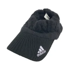 ADIDAS GOLF アディダスゴルフ N54074 ニットサンバイザー  ブラック系 F [240101426364] ゴルフウェア ストスト