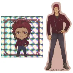 【中古】シール・ステッカー 鬼十次郎 「新テニスの王子様 POPUP STORE ～ライダースジャケットの王子様～ in 池袋 P’PARCO トレーディングステッカーセット(2枚入り)」