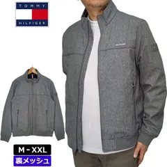 【サイズ選択可】TOMMY HILFIGER トミーヒルフィガー メンズ スタンドネックジャケット 144306 (060)ヘザーグレイ ブルゾン ジャンパー アウター トップス 新品【サードウェイブ ゴルフ＆スポーツ メルカリShops店】
