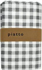 【特価商品】piatto 現代百貨 レジャーシート GY ギンガムチェック A560GY