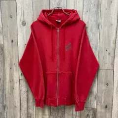 OLD PIKO 90s ピコ 両面プリント スウェット ジップ パーカー Lのサムネイル
