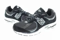 ニューバランス NEW BALANCE M2002RBK ローカット スニーカー 28 ブラック ブランド古着ベクトル中古▲■250301