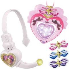 バンダイ キミとアイドルプリキュア♪アイドルハートブローチ＆アイドルハートインカムセット バンダイ