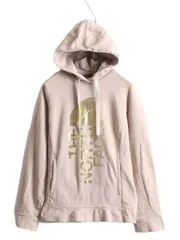 【お得なクーポン配布中!】 ノースフェイス プリント スウェット フード パーカー レディース S / The North Face トレーナー 裏起毛 プルオーバー アウトドア 2トーン