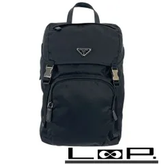 ■美品■　プラダ バックパック リュック テスート ナイロン ブラック 2VZ135 【183485】◆のサムネイル