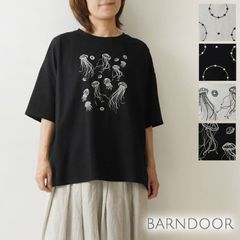 BARNDOOR バーンドア】コットン 塩縮 ワイド 前開き ブラウス