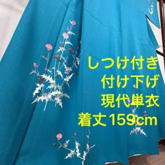 新品未使用　正絹単衣　縮緬訪問着単品 単衣(ひとえ)訪問着 No.AC-0811-Lサイズのレンタル｜きもの365