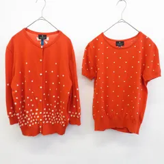 ランバン LANVIN collection アンサンブル セットアップ カーディガン トップス ドット a889889のサムネイル