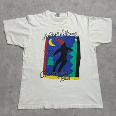 90s USA製 ANDY WILLIAMS ツアーt バンドt ビンテージt 袖裾シングルステッチ FRUIT OF THE LOOM 古着