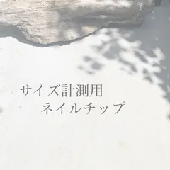 サイズ計測用ネイルチップ