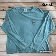 ⭐️COMFORT COLORS⭐️TURTLE HOSPITAL⭐️ ロゴロングTシャツ⭐️80’　#55104