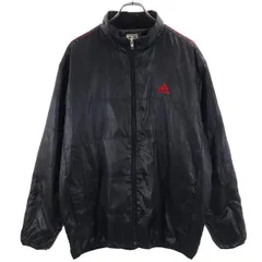 アディダス ゴルフ 長袖 中綿ジャケット O ブラック系 adidas メンズ 古着 【231210】のサムネイル