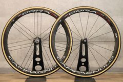 決算セール カンパニョーロ CAMPAGNOLO ボーラ ワン BORA ONE 35 TU カーボン チューブラー シマノ 12/11S ナローリム ホイールセット 【さいたま浦和店】