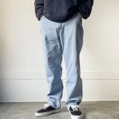 2000年製 リーバイス 550 リラックスフィット ジーンズ W38 L30 アイスブルー Y2K 00s コロンビア製 ジーパン デニム D151-21-0053ZV