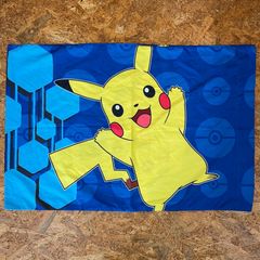 POKEMON 피카츄 베개 케이스 포켓몬 베개 커버 쿠션 커버 베개 커버 닌텐도 Nintendo USA 해외 패브릭 천 직물 핸드메이드 소재 재료