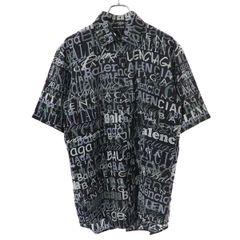 BALENCIAGA マガジン ニュースペーパー 総柄 シャツ 19SS - メルカリ