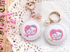 【双子ちゃんくるみversion】マタニティマーク マタニティキーホルダー 双子 おなかに赤ちゃんがいます♡