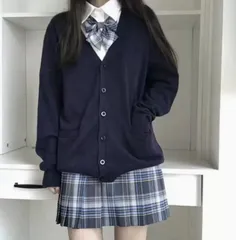 カーディガン スクールカーディガン スクール カーディガン 制服 Vネック セーター レディース 女の子 学生服 JK 女子高生 学生 中学生 高