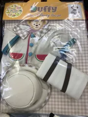 ディズニー　シー　限定　テイスティサマー　ダッフィー　ぬいぐるみバッジ