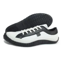 SPINGLE スピングル スニーカー ローカット SP-110 Shiro/Kuro メンズ レディース 革 カンガルーレザー  定番 日本製 スピングルムーブ シロ/クロ