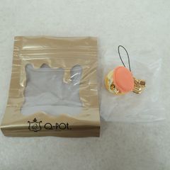 Q-pot. チャーム マカロン イエロー オレンジ キューポット 【PP