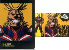 【中古】クリアファイル オールマイト A4クリアファイル・ステッカーセット 「一番くじ 僕のヒーローアカデミア I’m Ready!」 G賞