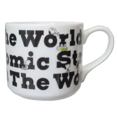 スヌーピー マグカップ 磁器製マグ レターズ ピーナッツ 金正陶器 日本製食器 キャラクター グッズ 