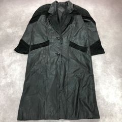 JACQUELINE FERRAR アウター ジャケット テーラードカラー ペイズリー柄 レザー 本革 装飾 古着 USED ヴィンテージ VINTAGE