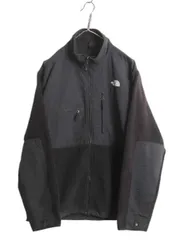 【お得なクーポン配布中!】 ノースフェイス デナリ ジャケット メンズ L 古着 The North Face DENALI アウトドア ブラック フリース ナイロン ブルゾン フルジップ 黒