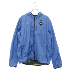 F.C.R.B. (エフシーアールビー) ×NIKE リバーシブルナイロンジャケット カモフラ柄 ブルー/グリーンカモ