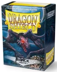 【新品】サプライ ドラゴンシールド マット スタンダードサイズ ブラック(100枚入り) 