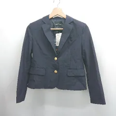 ◇ ⊆ green label relaxing グリーンレーベル リラクシング UNITED ARROWS 長袖 ブレザー サイズ155 ネイビー系 キッズ E  【1507080010831】