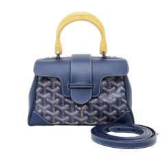 【名東】【GOYARD】ゴヤール サイゴンミニ ハンドバッグ 2WAY ショルダー SAIGONMINTY09CL09P グリーン 緑色 レディース その他【中古】