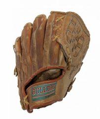 SEIKI　野球　グローブ　ヴィンテージ　軟式　 BULLDOG　本革　グラブ　ブラウン