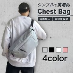 ボディバッグ メンズ レディース ウェストバッグ ウェストポーチ 大容量 軽量 斜めがけ 韓国 オルチャン 通勤 通学 お出かけ ブラック