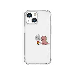 【新品】 AKAN ソフトタフケース for iPhone 13 mini たき火 ピンク AK20949i13MN