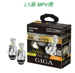 【定形外郵便】カーメイト GIGA LEDヘッドバルブ D10 4500K D2S マツダ LY系 MPV用【BW905】