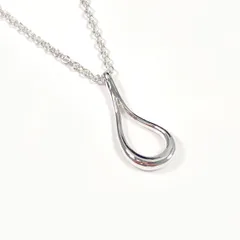 ティファニー ネックレス オープン ティアドロップ エルサペレッティ  シルバー