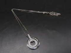 ■新品同様■ SWAROVSKI スワロフスキー ラインストーン ネックレス ペンダント アクセサリー レディース シルバー系 DI6730
