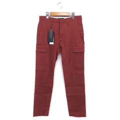 セオリー Theory タグ付き カーゴパンツ ストレート リネン混 ジップフライ 28 茶 ブラウン /NT33のサムネイル