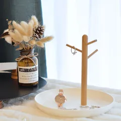 【新品】アクセサリースタンド リングスタンド トレイ 小物置き インテリア かわいい 小物 収納 インテリア リング