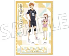 【中古】アクリルスタンド・アクリルパネル 日向翔陽＆日向夏 血縁シリーズ アクリルスタンド 「ハイキュー!! TO THE TOP」